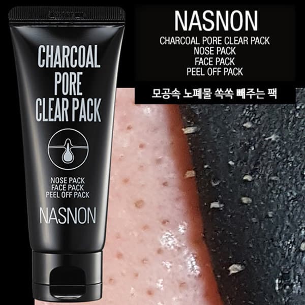 NASNON Charcoal Pore Black Mask